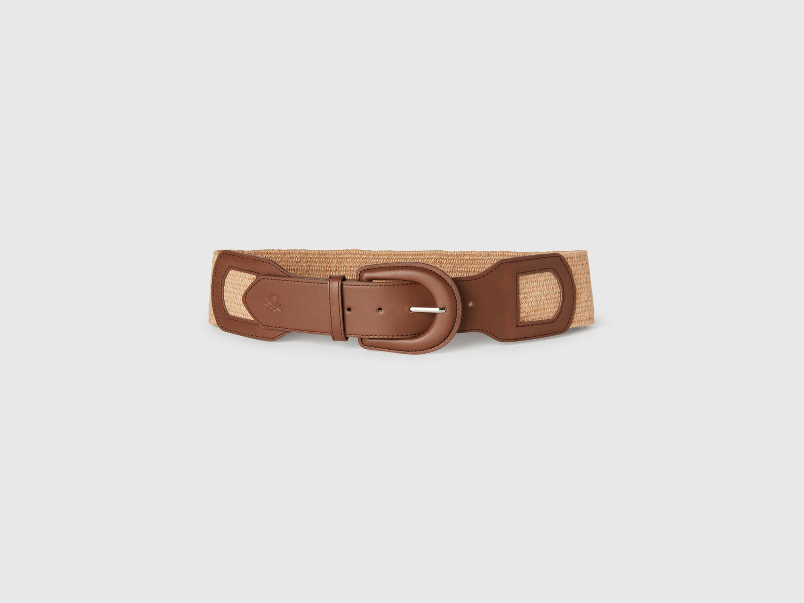 High raffia effect belt da donna marrone 3 | Benetton Outlet