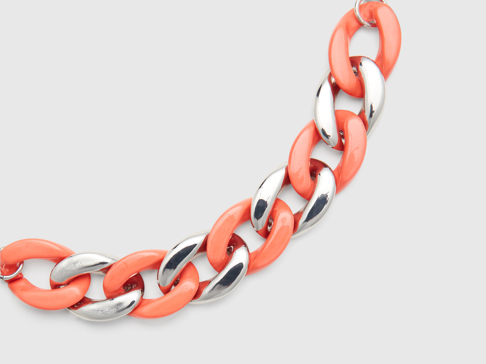 Chain bracelet and da donna rosa 2 | Benetton Outlet