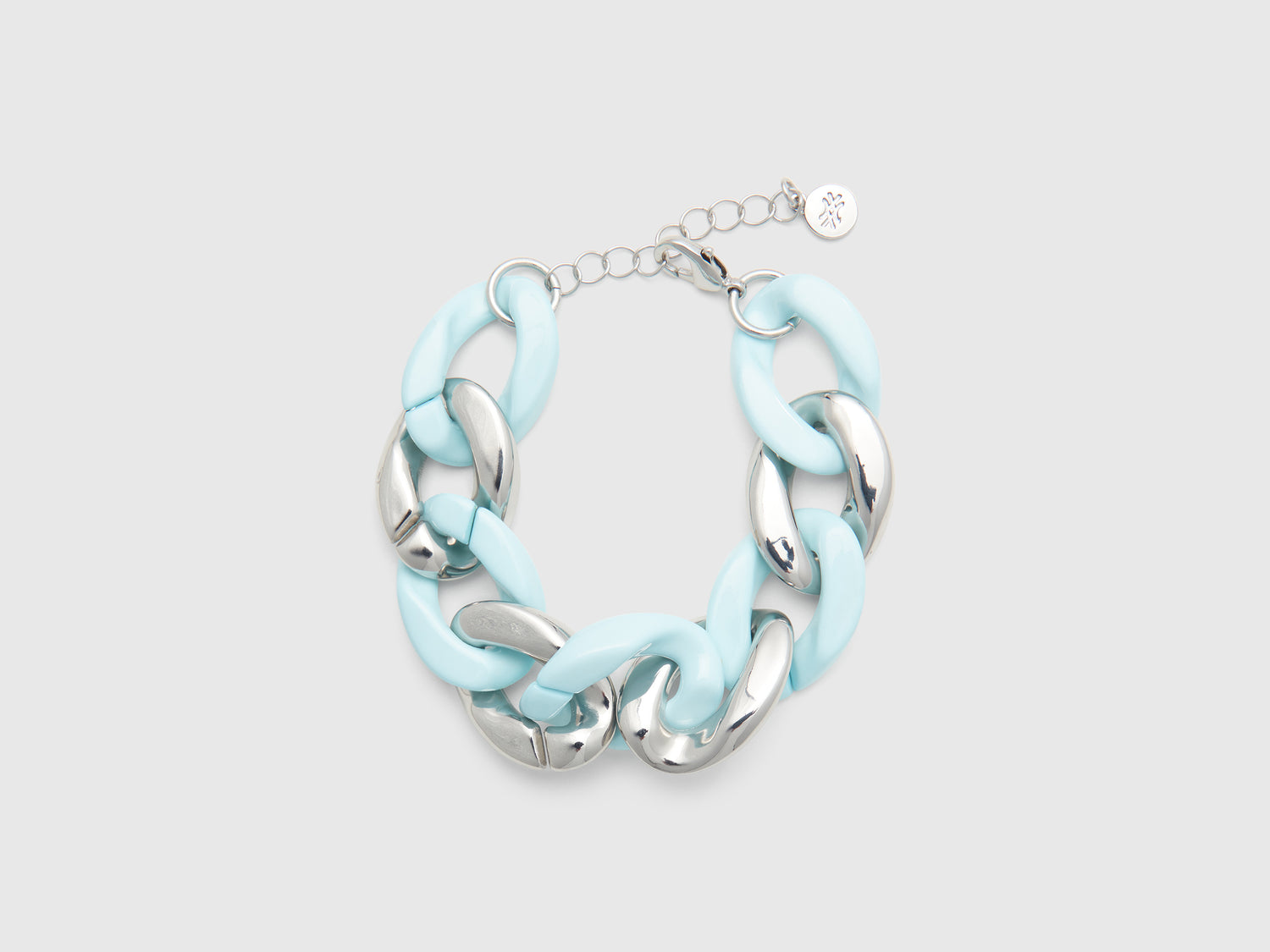 Chain bracelet and da donna verde acqua | Benetton Outlet