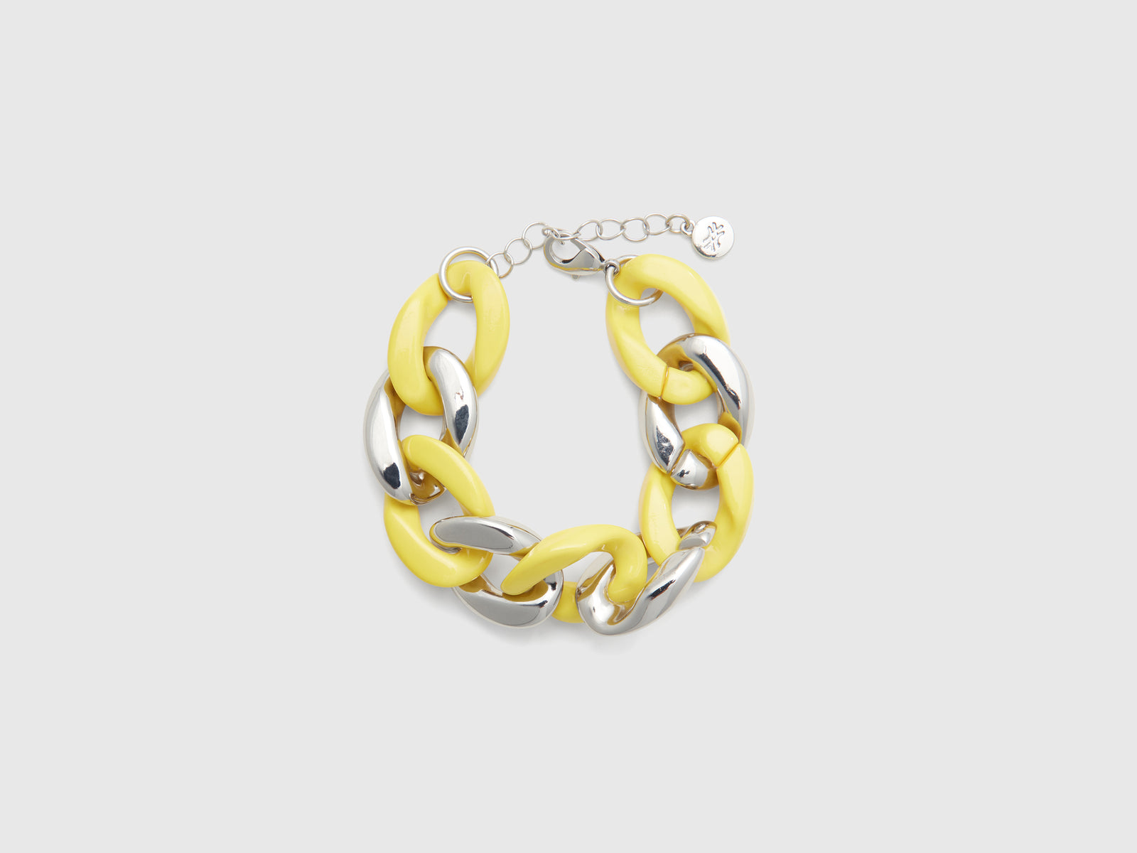 Chain bracelet da donna giallo | Benetton Outlet