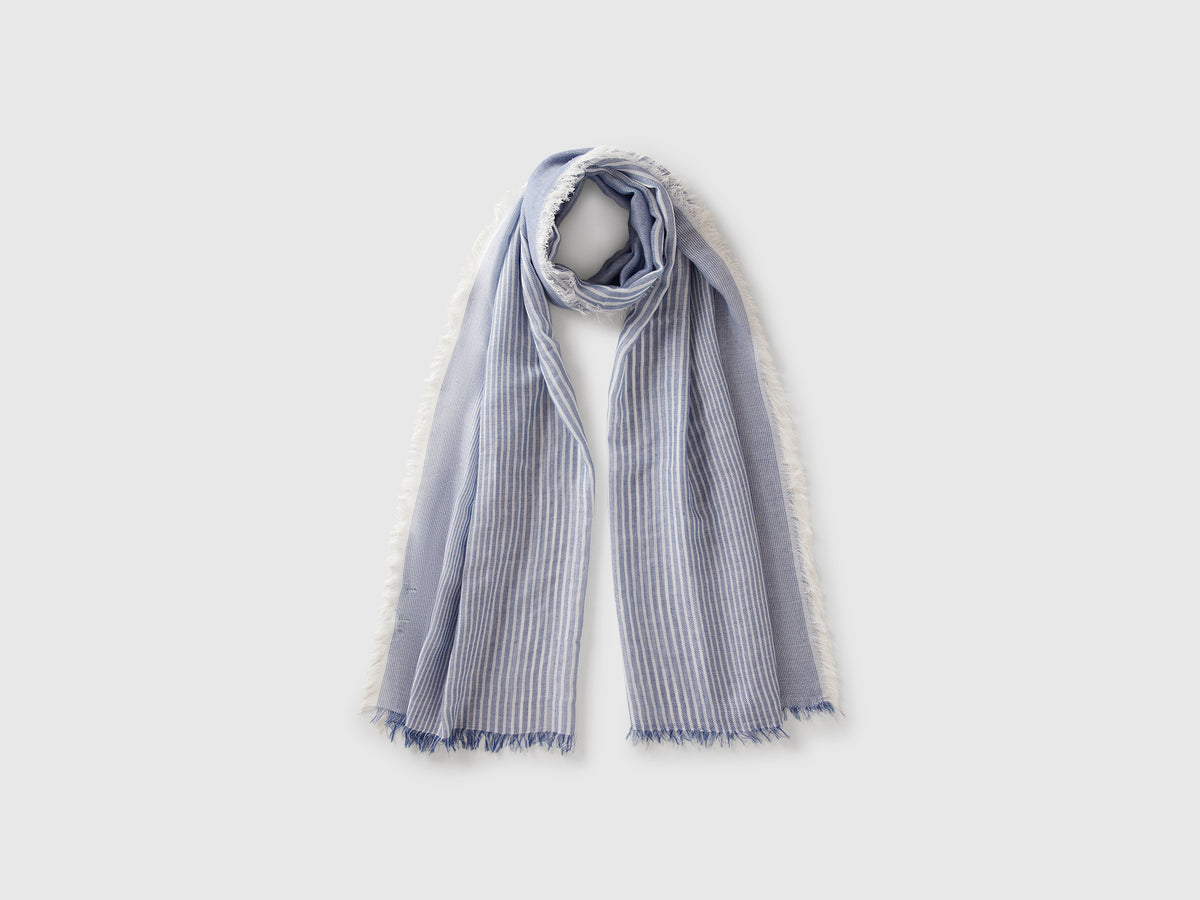 Sciarpa leggera con righe