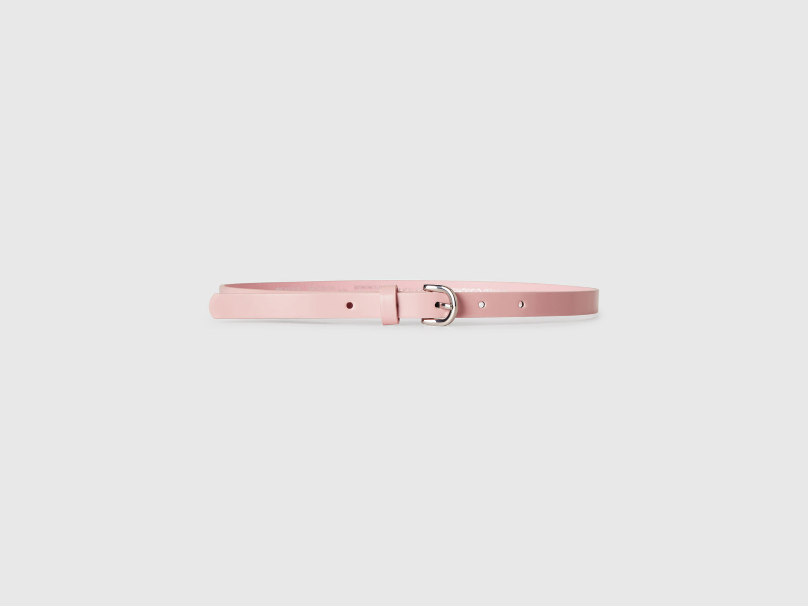 Cintura lucida da bambina rosa pastello 3 | Benetton Outlet
