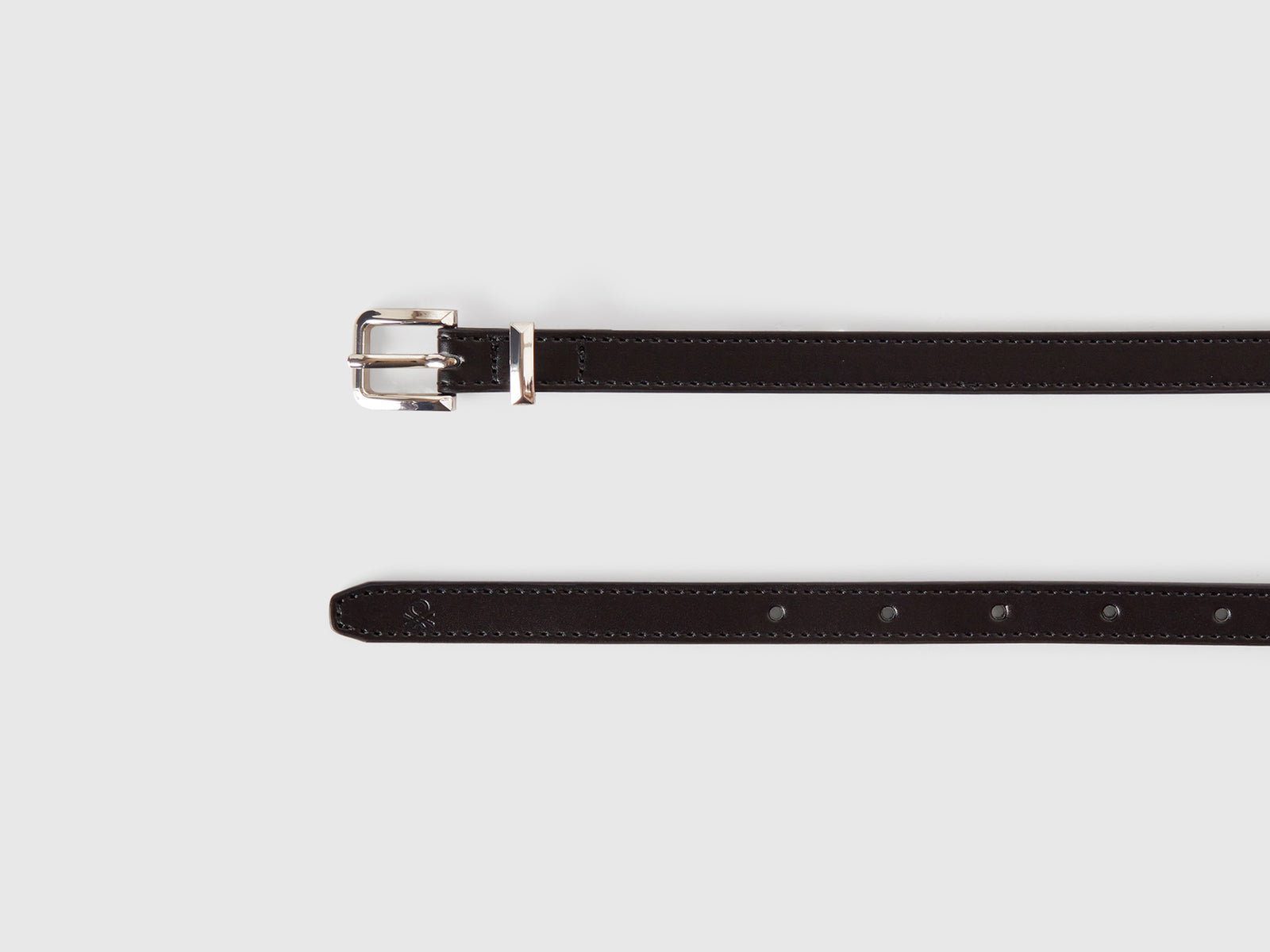 Thin belt da donna nero 2 | Benetton Outlet