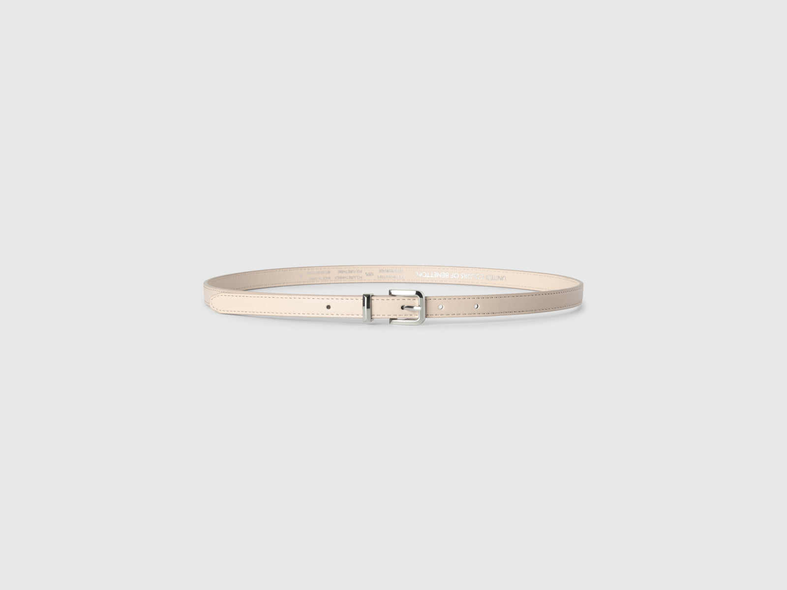 Thin belt da donna beige 3 | Benetton Outlet