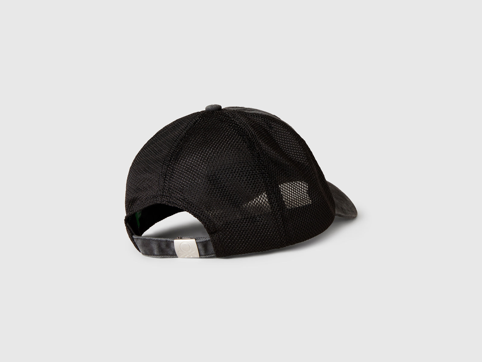 Cappello baseball in cotone e mesh da uomo nero 2 | Benetton Outlet