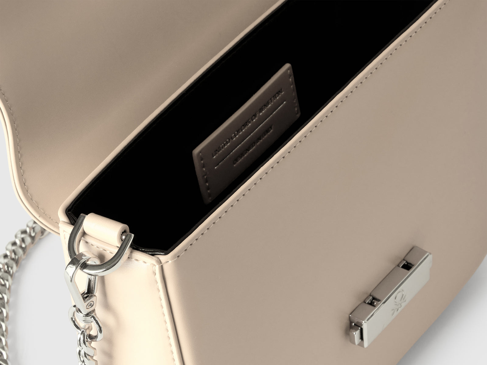 Borsa piccola da donna beige 3 | Benetton Outlet