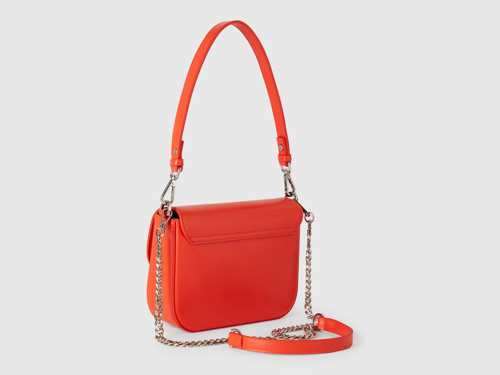 Borsa piccola corallo da donna arancione 2 | Benetton Outlet