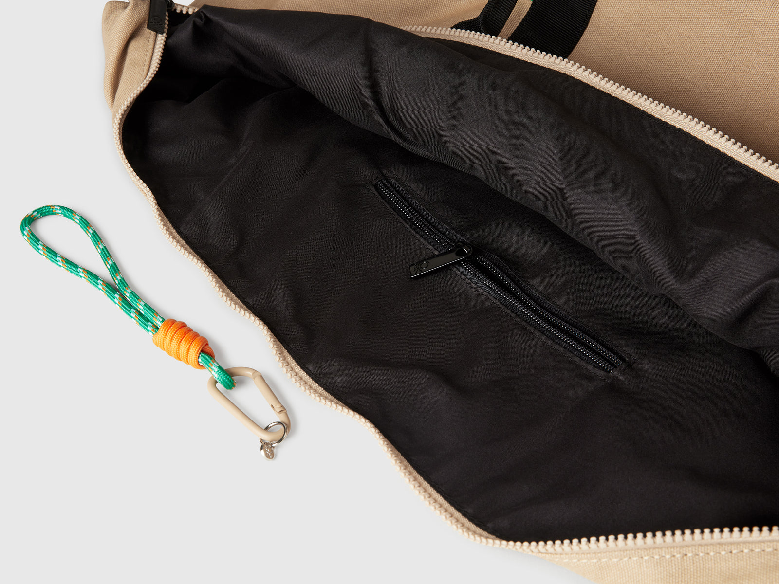 Borsone da viaggio da uomo beige 3 | Benetton Outlet