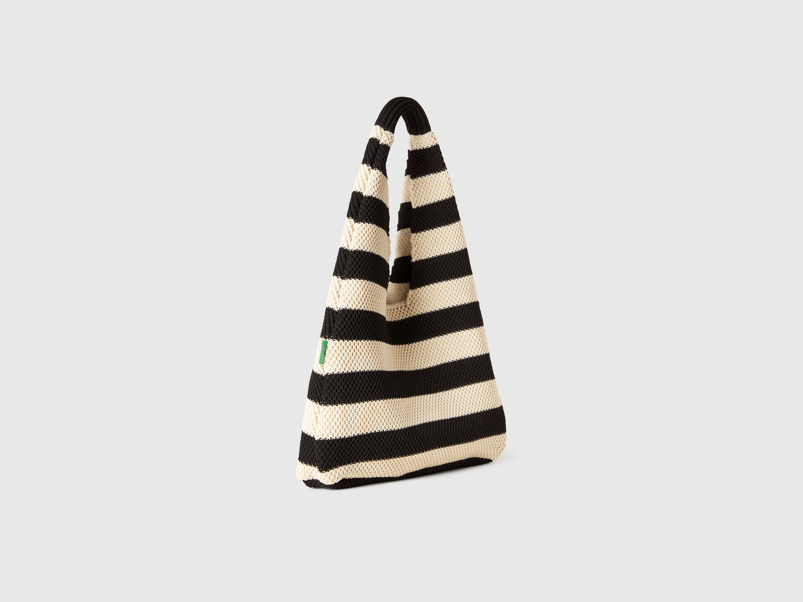 Crochet shoulder bag da donna nero 2 | Benetton Outlet