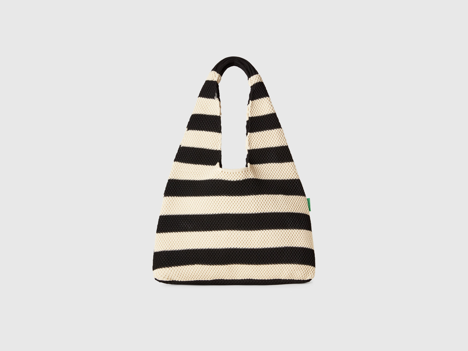 Crochet shoulder bag da donna nero | Benetton Outlet