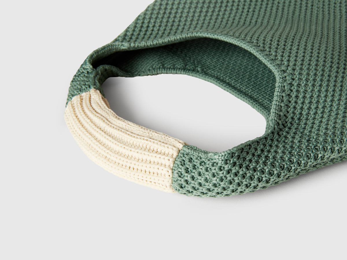 Small crochet shoulder bag