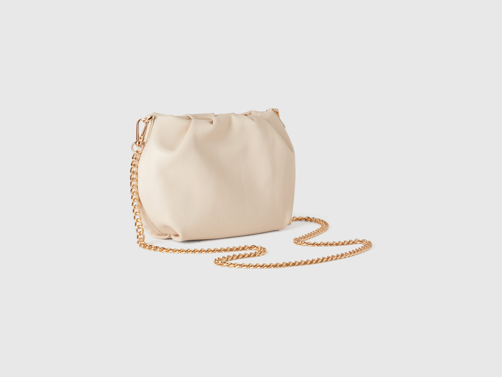Mini clutch with shoulder strap da donna bianco panna 2 | Benetton Outlet