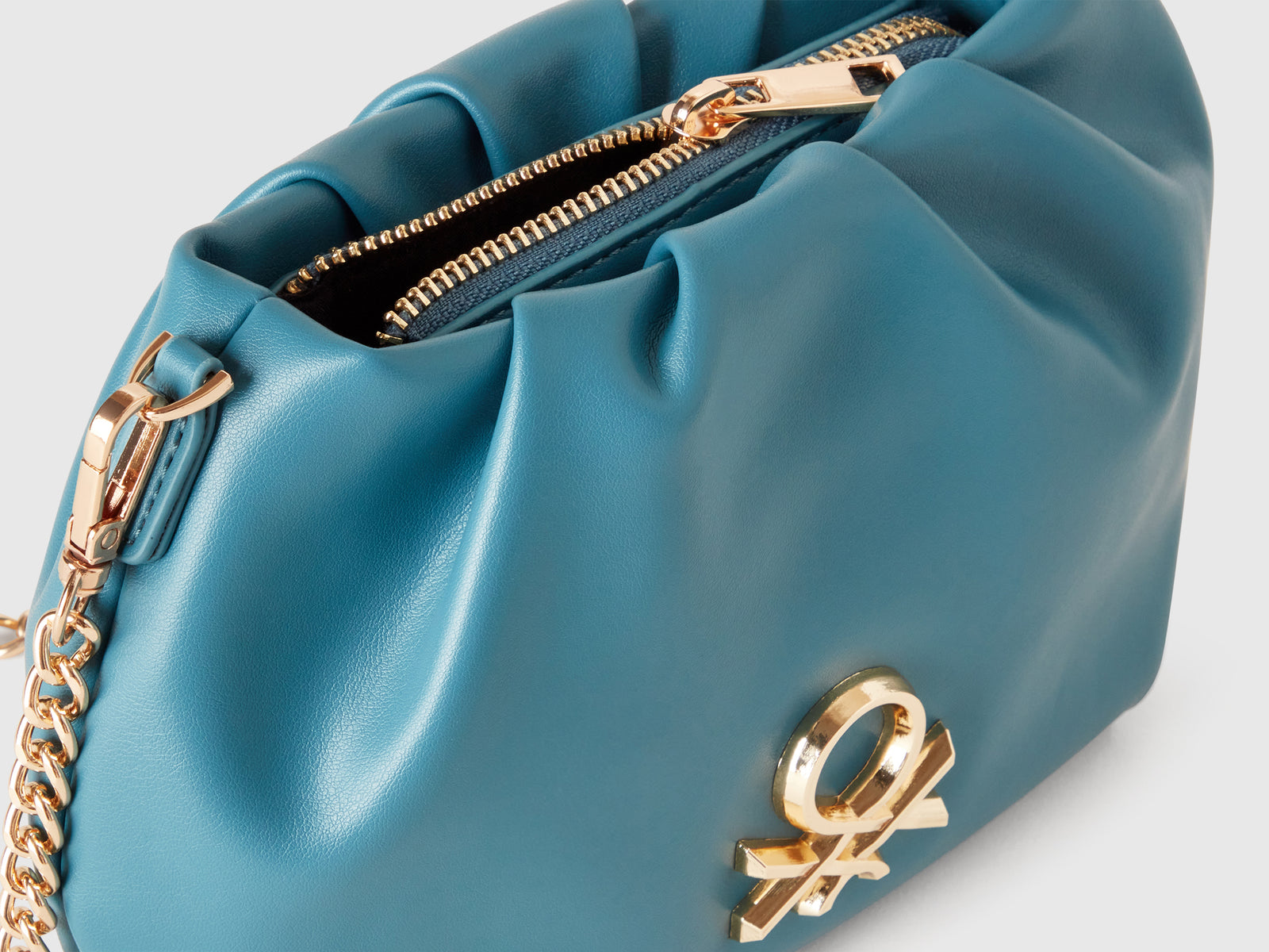 Mini clutch con tracolla da donna azzurro 3 | Benetton Outlet
