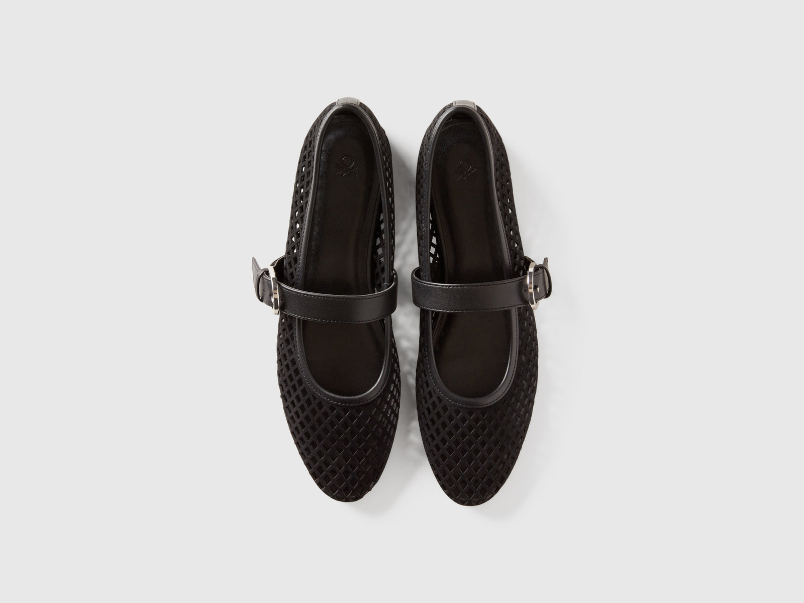 Ballerine a rete da donna nero 4 | Benetton Outlet