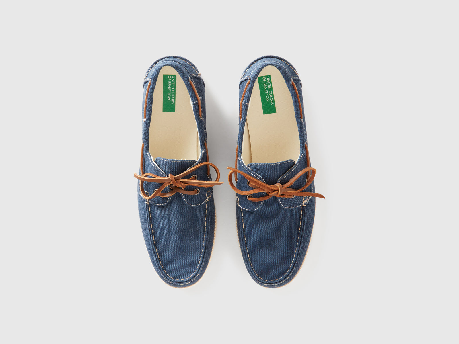 Mocassini con lacci da uomo blu 4 | Benetton Outlet