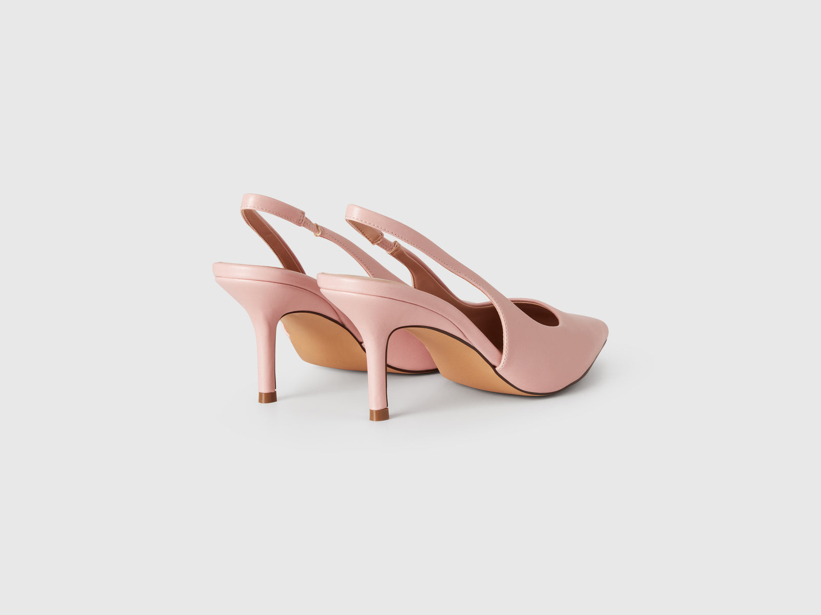 Decolleté con tacco da donna rosa 2 | Benetton Outlet