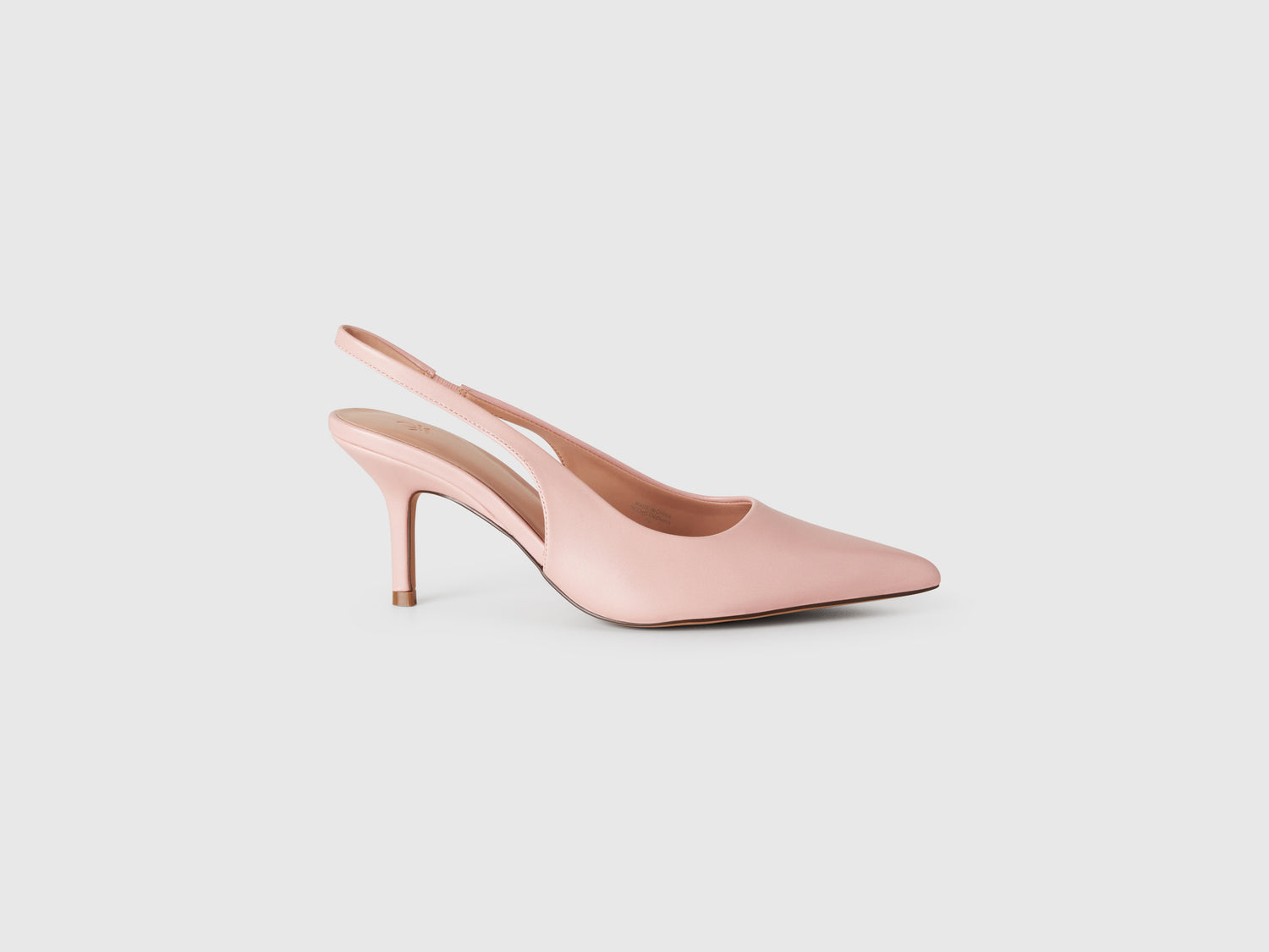 Decolleté con tacco da donna rosa | Benetton Outlet