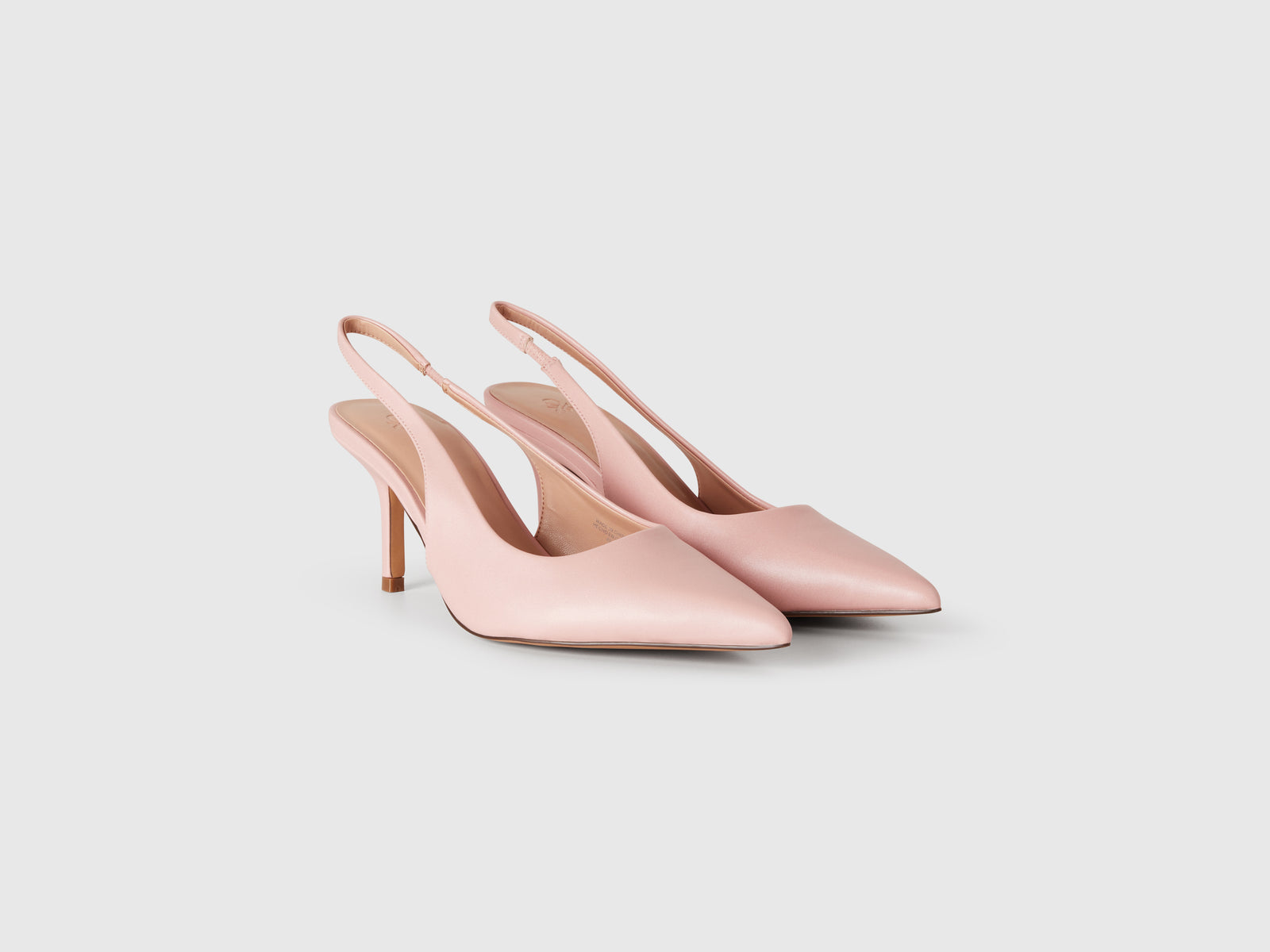 Decolleté con tacco da donna rosa 3 | Benetton Outlet