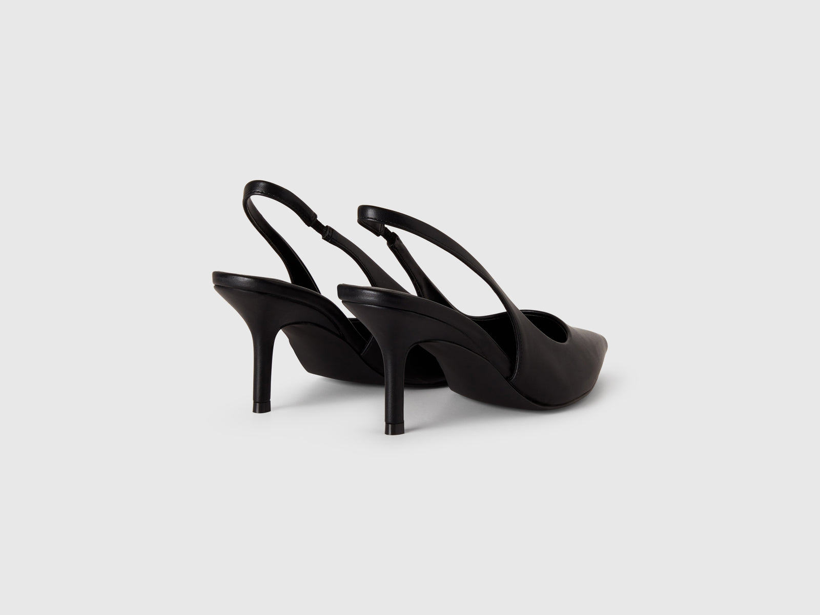 Heeled décolleté da donna nero 2 | Benetton Outlet