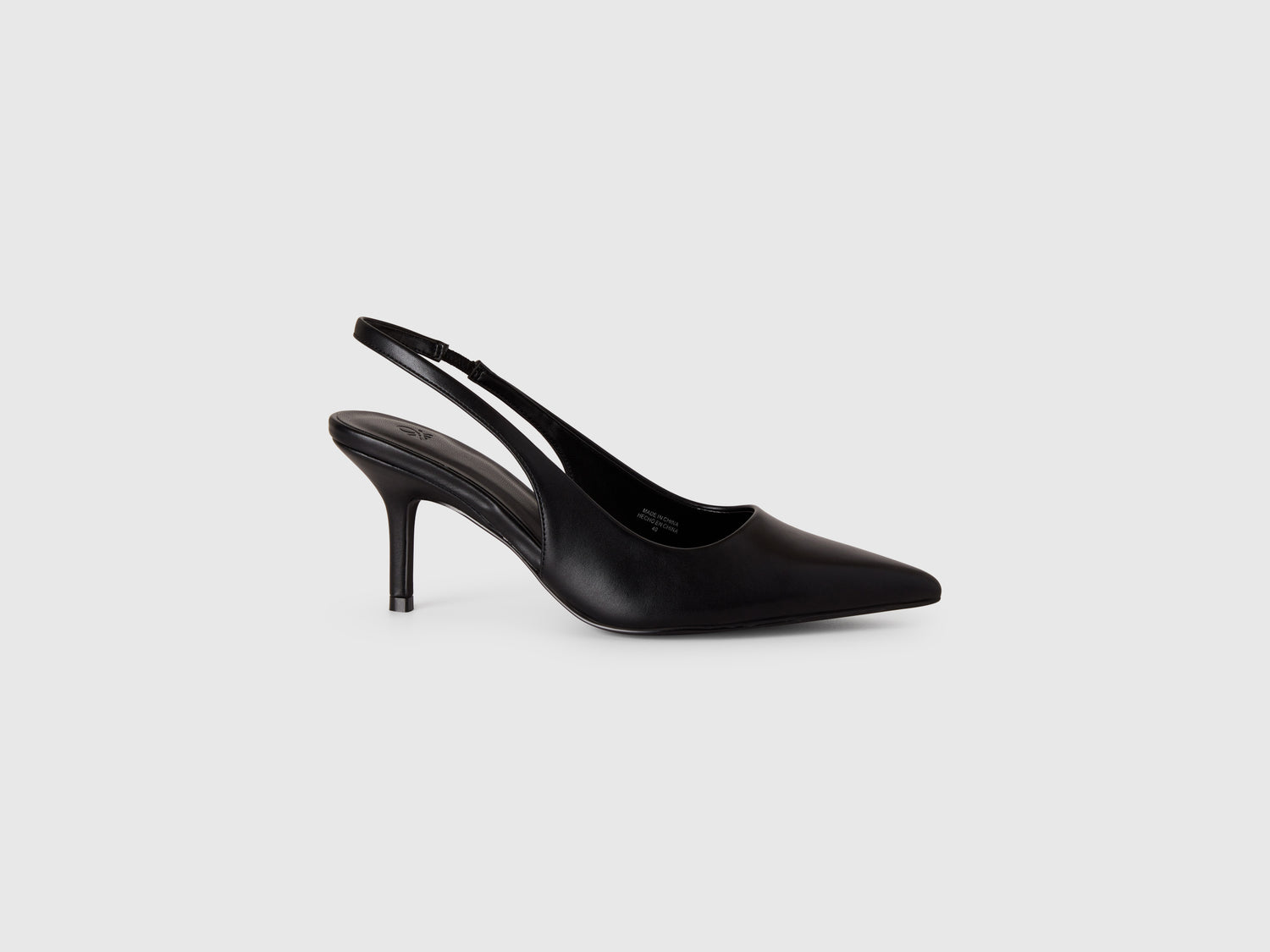 Heeled décolleté da donna nero | Benetton Outlet