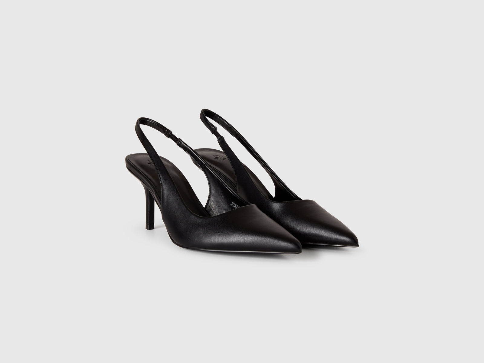 Heeled décolleté da donna nero 3 | Benetton Outlet