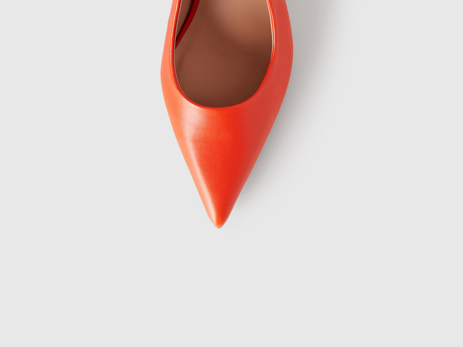 Coral décolleté with heel da donna arancione 4 | Benetton Outlet