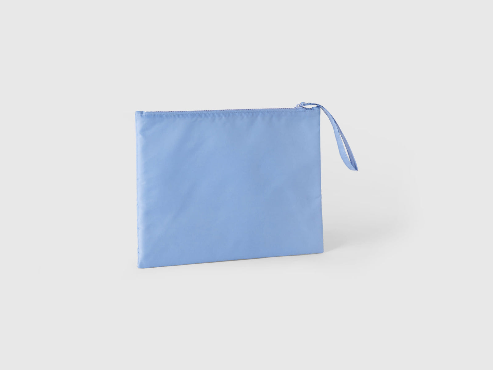 Busta grande con logo da uomo azzurro 2 | Benetton Outlet