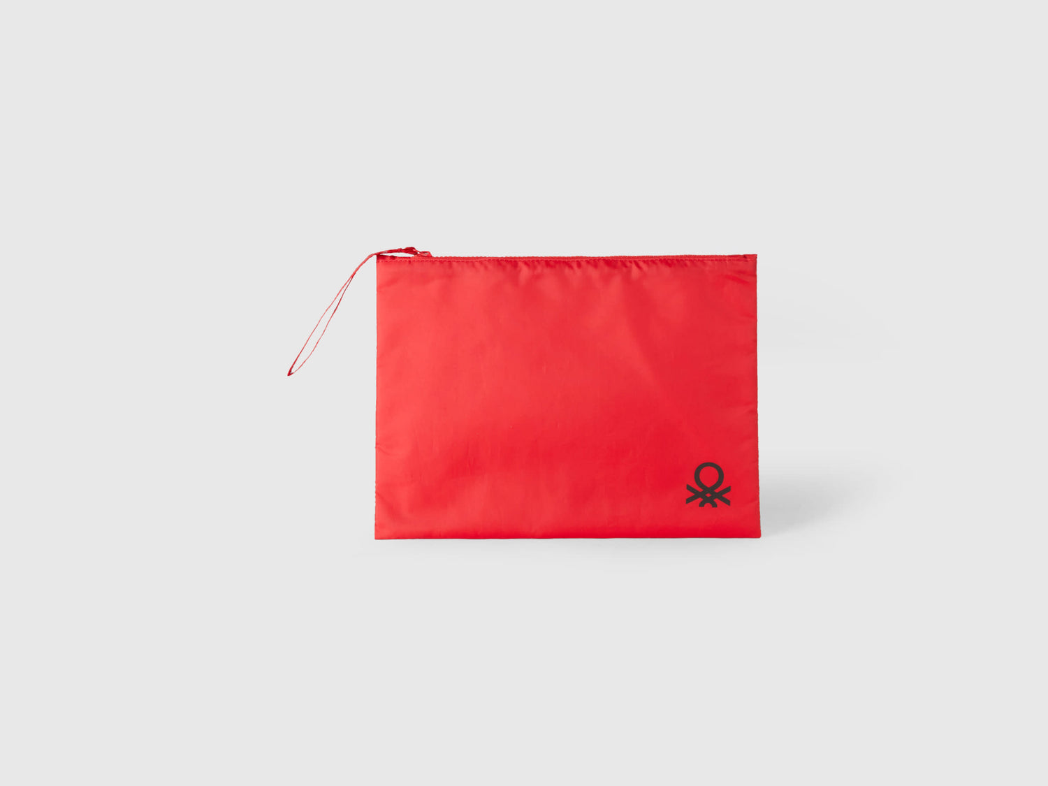 Busta grande con logo da uomo rosso | Benetton Outlet