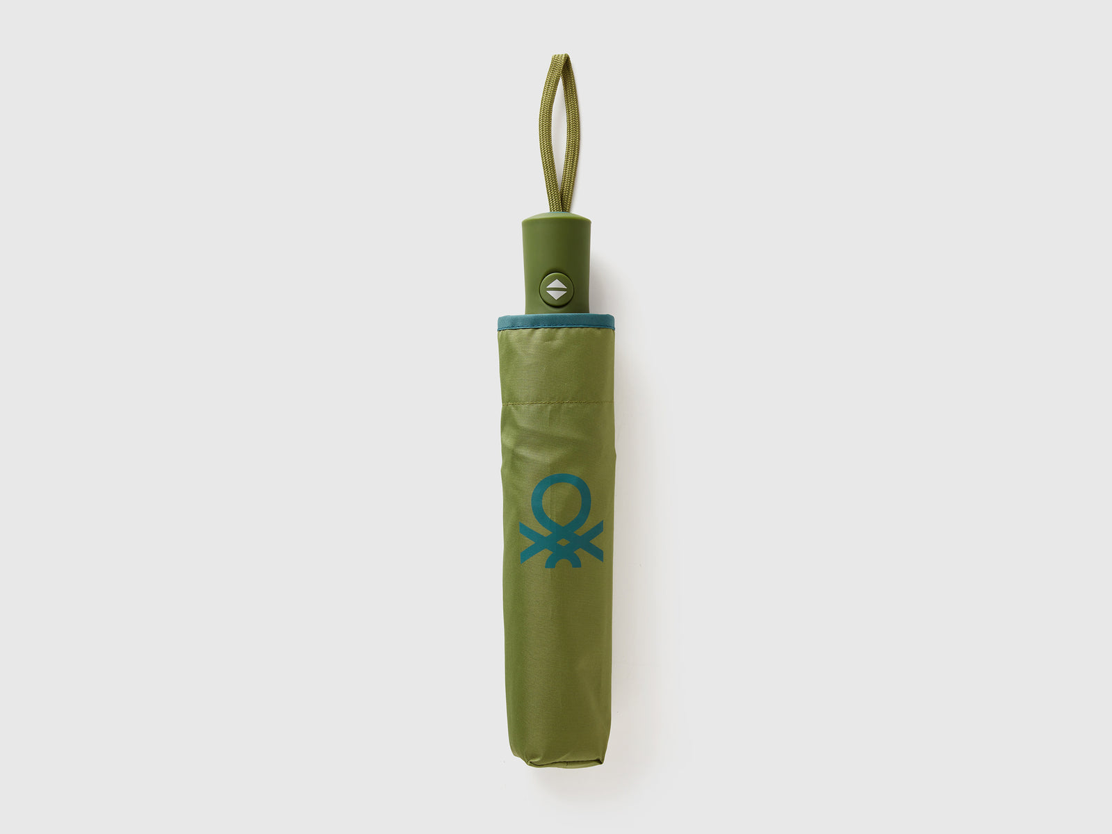 Ombrello da uomo verde militare | Benetton Outlet