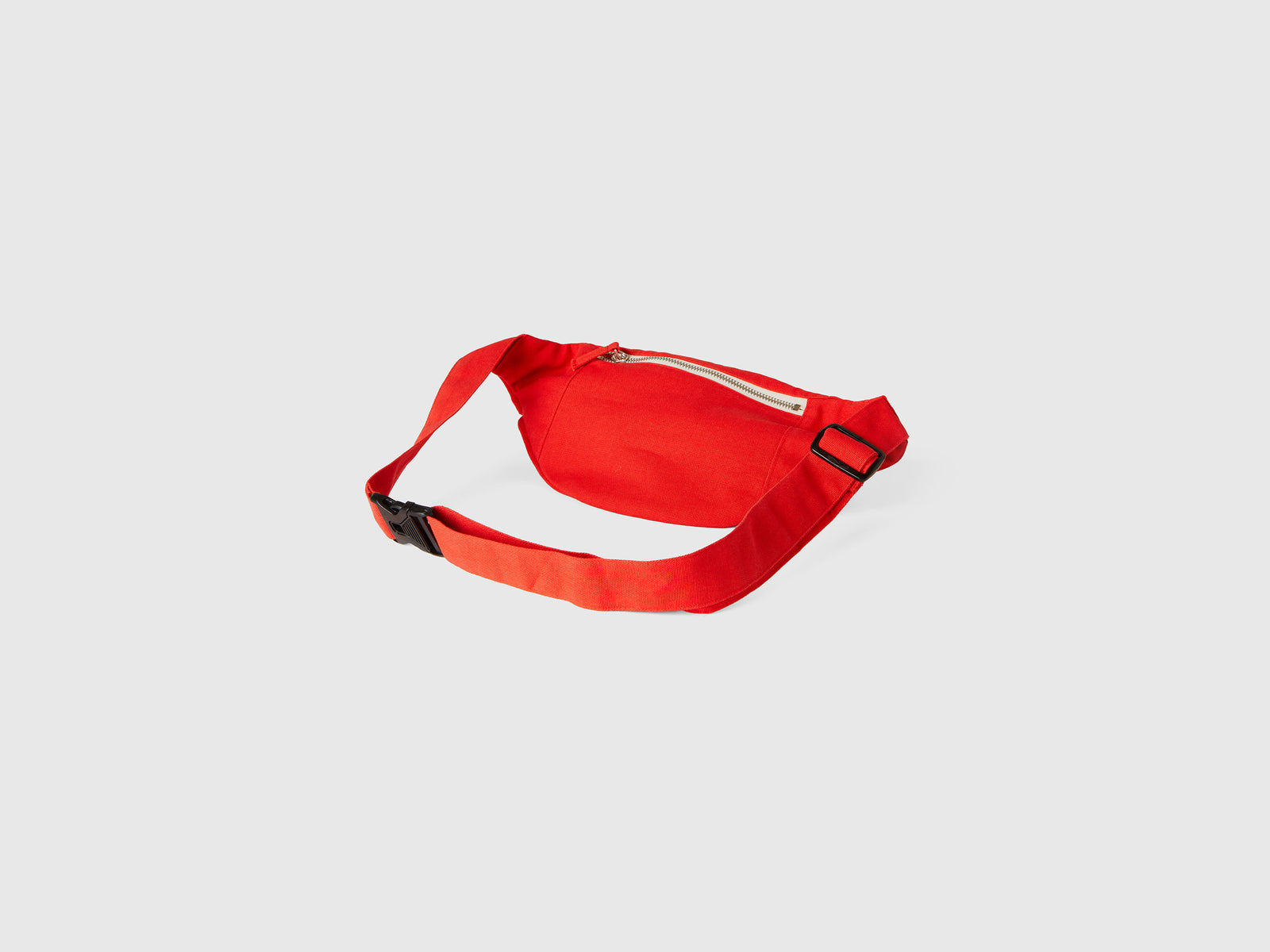 Marsupio in puro cotone da uomo rosso 2 | Benetton Outlet