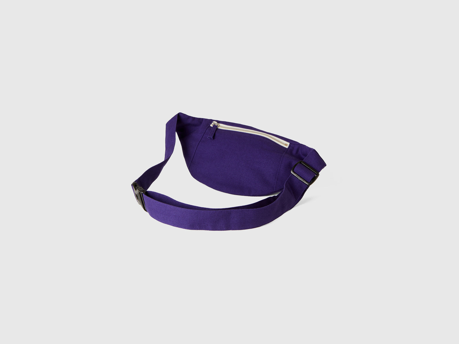 Marsupio in puro cotone da uomo blu 2 | Benetton Outlet