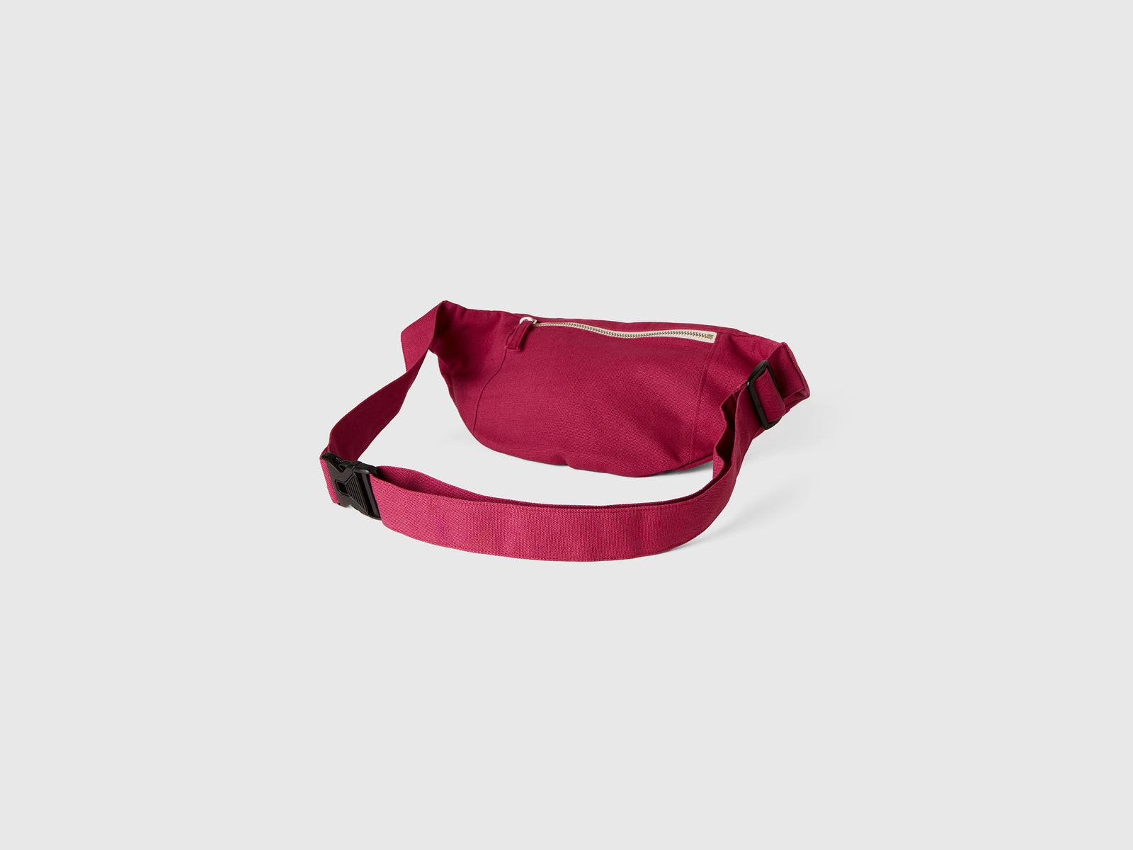 Marsupio in puro cotone da uomo bordeaux 2 | Benetton Outlet