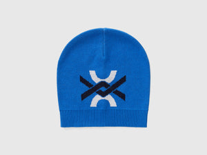 Cuffietta 100% cotone con logo