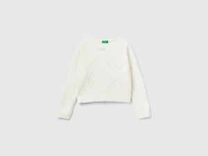 Maglia boxy fit in ciniglia