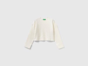 Maglione con trecce