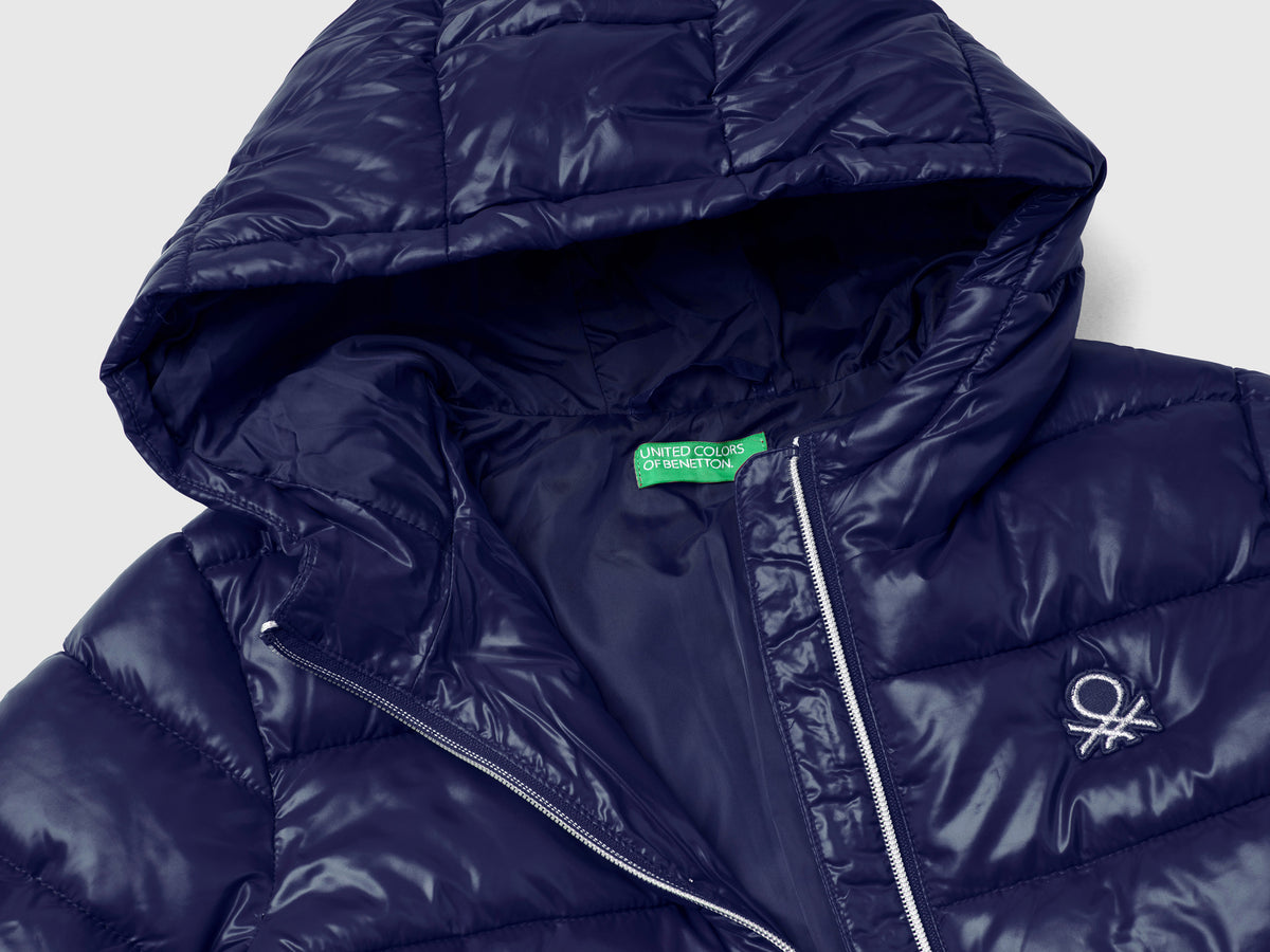 Chaqueta acolchada brillante