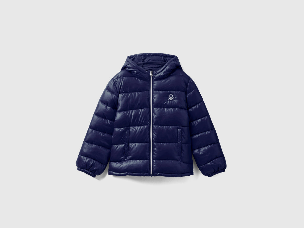 Chaqueta acolchada brillante