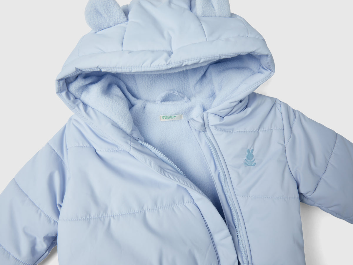Padded jacket with hood