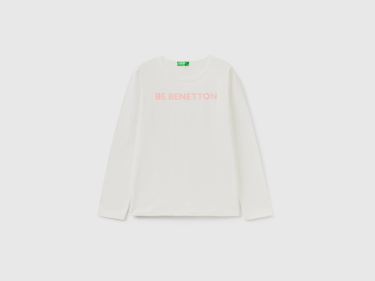 T-shirt manica lunga 100% cotone