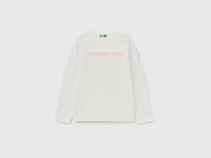 T-shirt manica lunga 100% cotone