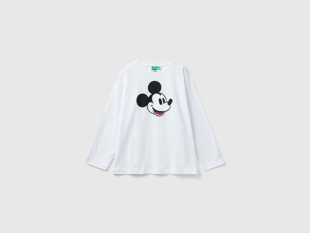 T-shirt con stampa Mickey Mouse