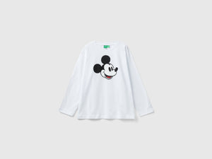T-shirt con stampa Mickey Mouse
