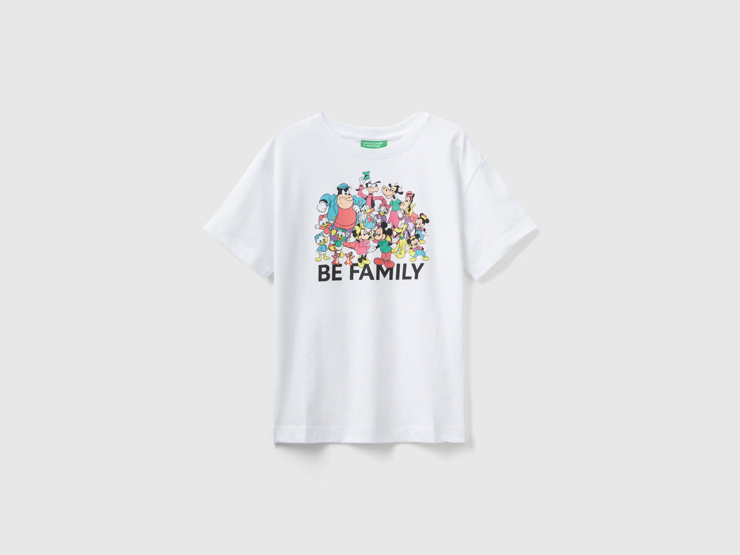 T-shrit Disney manica corta da bambino bianco | Benetton Outlet