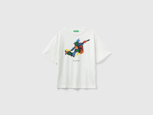 Crew neck T-shirt with print
