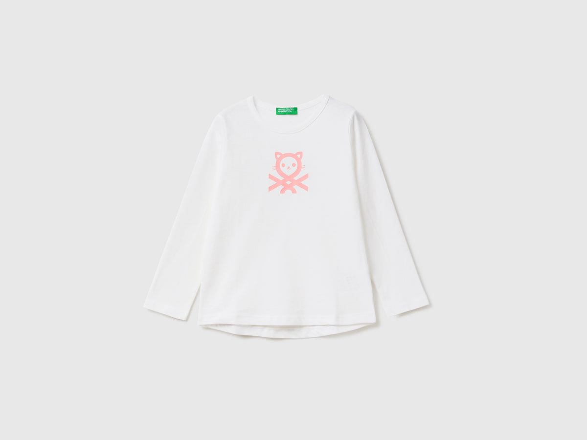 Maglietta con logo 100% cotone