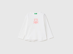 Maglietta con logo 100% cotone