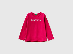 Maglietta con logo 100% cotone