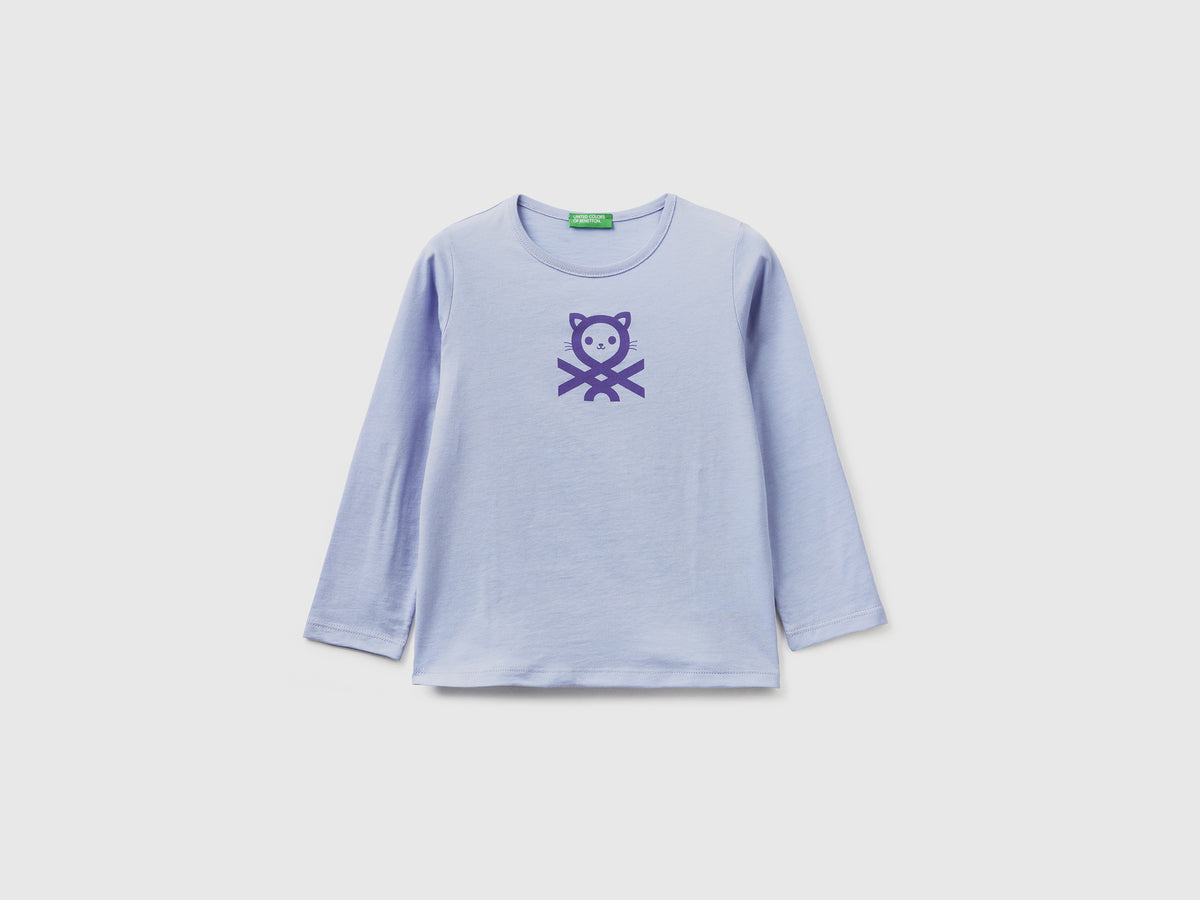 Maglietta con logo 100% cotone