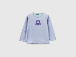 Maglietta con logo 100% cotone