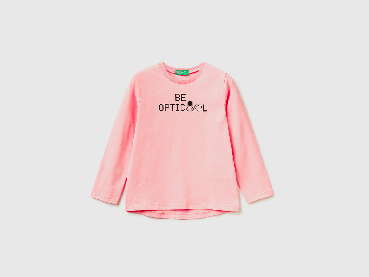T-shirt con stampa pixel